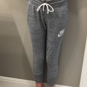 Grey sweatpants